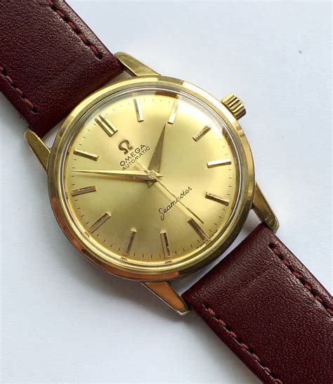 omega seamaster vintage|vintage Omega Seamaster 1950s.